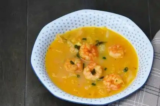 Supa de creveti si telina apio