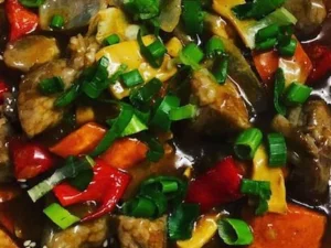 Pui cu legume