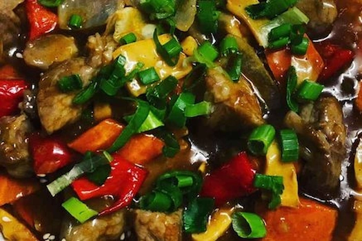 Pui cu legume