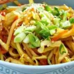 Noddles cu legume