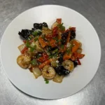 Creveti la Wok