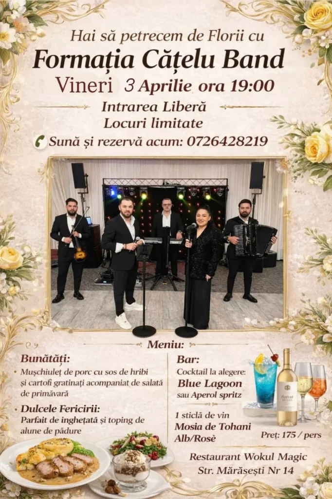 Floriile la Wokul Magic Ploiesti