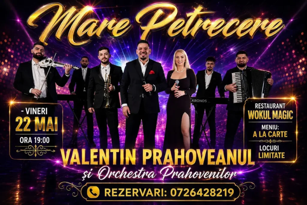 Eveniment organizat de Wokul Magic pe 22 Mai 2026 muzica live